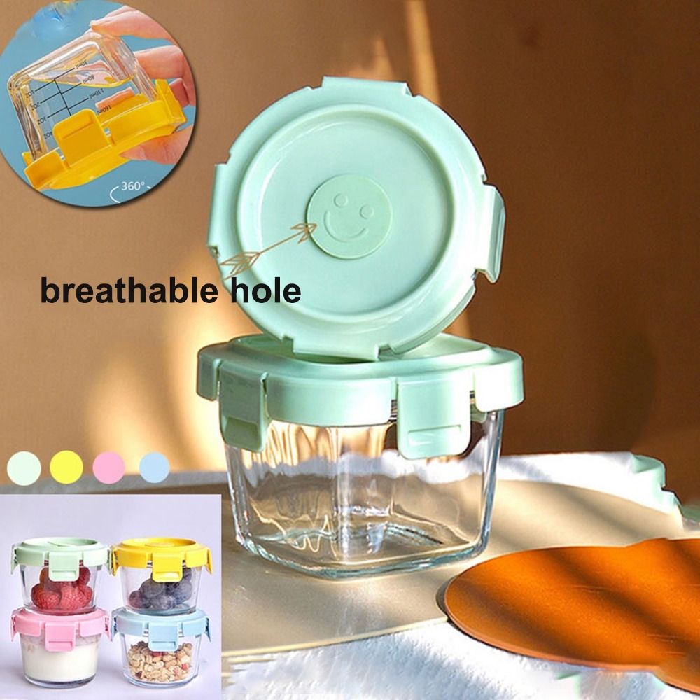 กล่องเก็บอาหารใหม่ขนาด 170 มล. - Food Storage Glass Box บทวิจารณ์และราคา