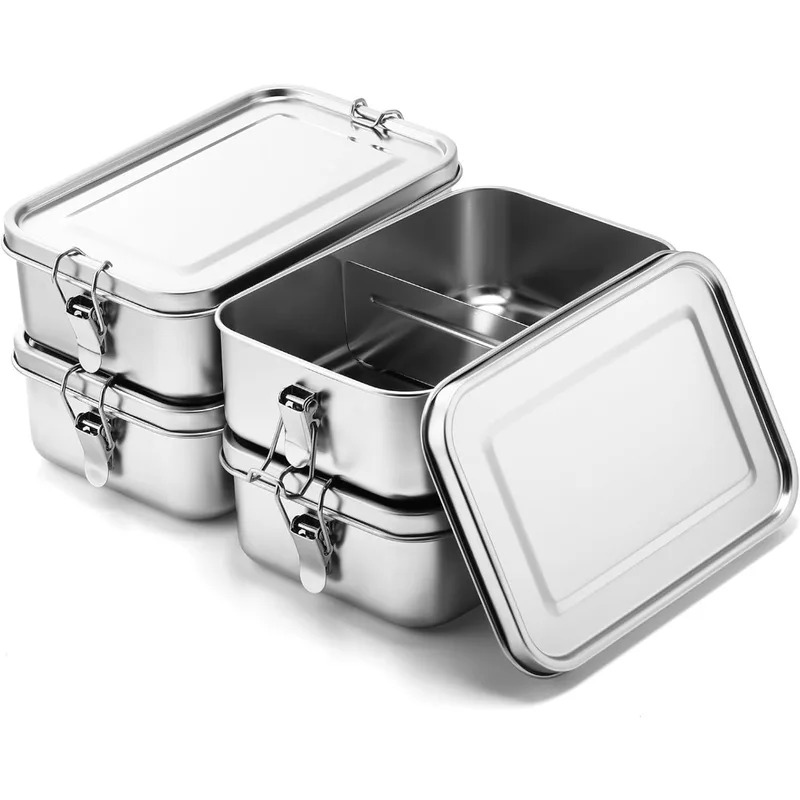 กล่องอาหารกลางวันสแตนเลส 304 ข - Food Storage Metal Box บทวิจารณ์และราคา