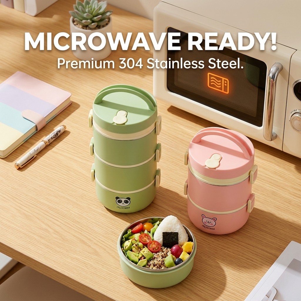 กล่องอาหารกลางวันสแตนเลส 304 ก - Food Storage Underground บทวิจารณ์และราคา