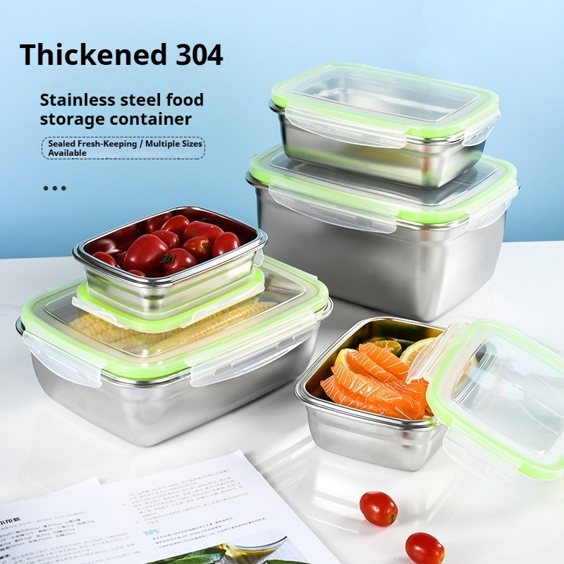 ชุดกล่องอาหารกลางวันสแตนเลส 30 - Food Storage Lunch Box บทวิจารณ์และราคา