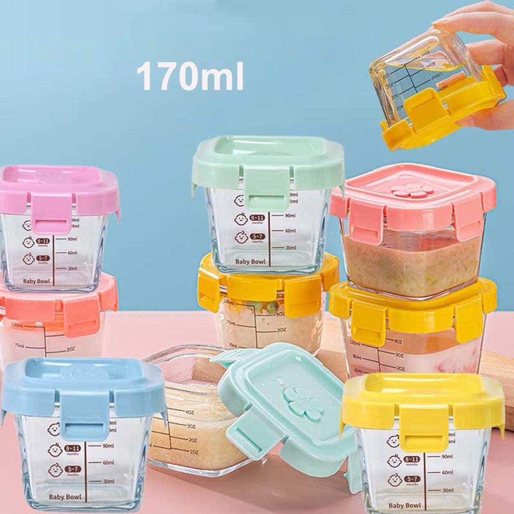กล่องเก็บอาหารทำจากแก้วขนาด170 - Food Storage Glass Box บทวิจารณ์และราคา