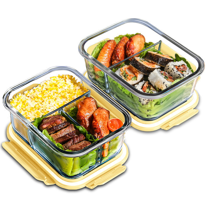 กล่องถนอมอาหารแก้ว ทนความร้อนส - Food Storage Glass Box บทวิจารณ์และราคา