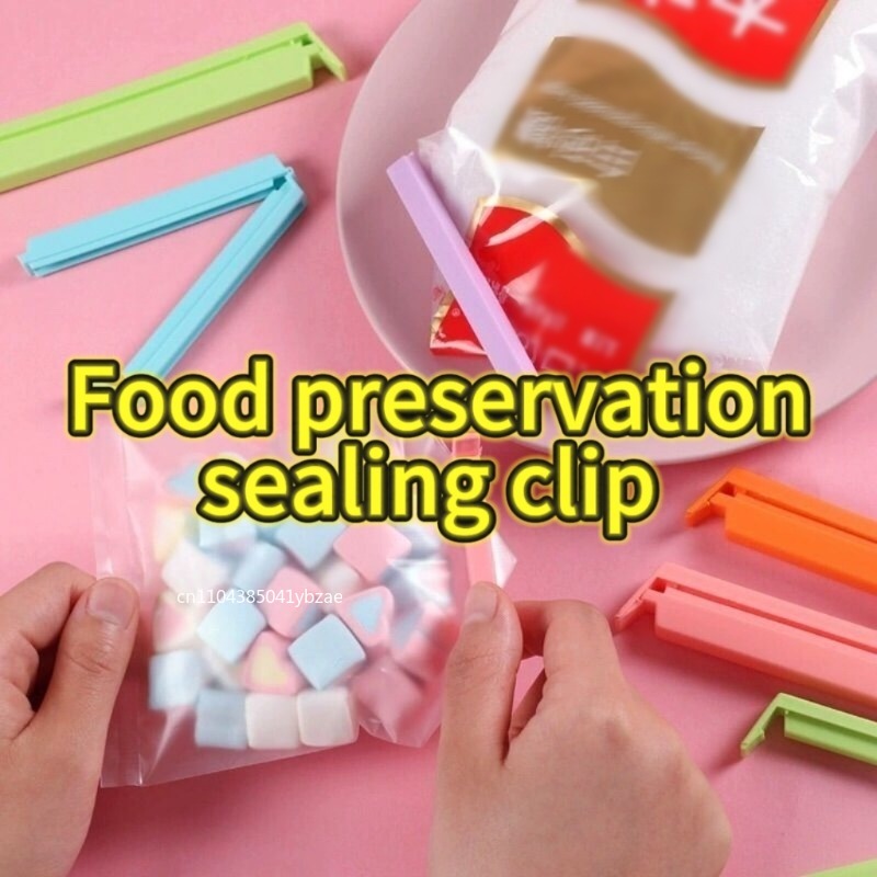 คลิปหนีบถุงปิดผนึกอาหารแบบพกพา - Food Storage Plastic Bag บทวิจารณ์และราคา