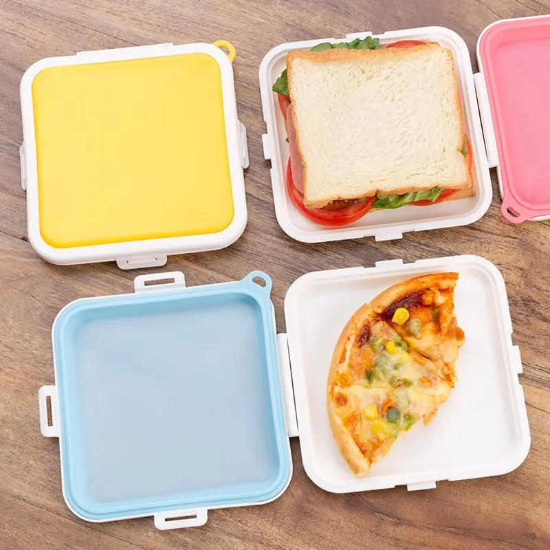 กล่องเก็บแซนด์วิชแบบพกพา 1 ชิ้ - Food Storage Silicone Bags บทวิจารณ์และราคา