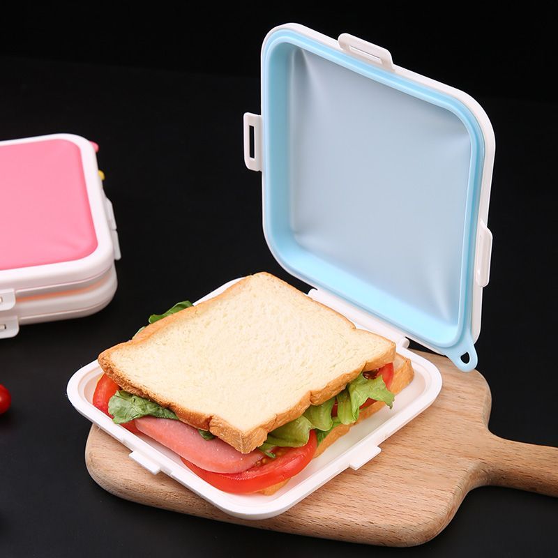 กล่องเก็บแซนด์วิชแบบพกพา 1 ชิ้ - Food Storage Silicone Bags บทวิจารณ์และราคา
