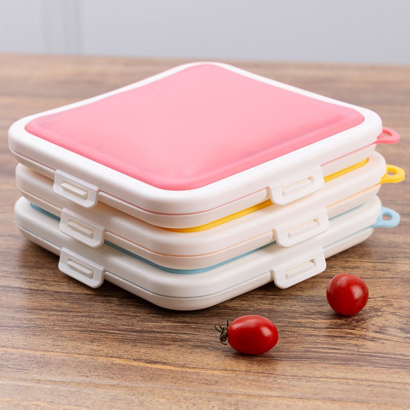 กล่องเก็บแซนด์วิชแบบพกพา 1 ชิ้ - Food Storage Silicone Bags บทวิจารณ์และราคา