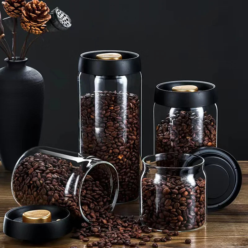 เมล็ดกาแฟขวดปิดผนึกสูญญากาศ, โ - Food Storage Set Glass บทวิจารณ์และราคา