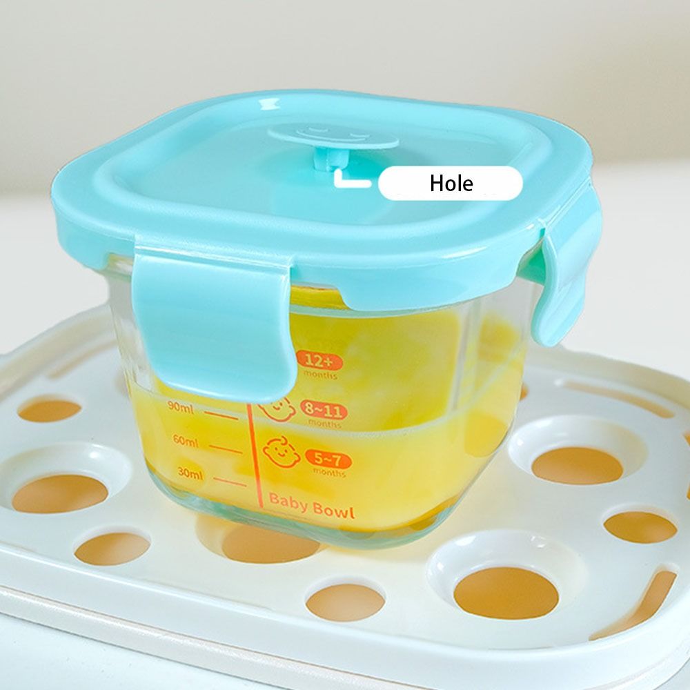 กล่องเก็บอาหารใหม่ 170 มล. ใช้ - Food Storage Glass Box บทวิจารณ์และราคา
