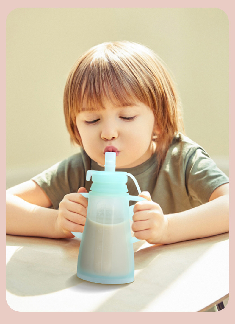 ถุงเก็บน้ำนมซิลิโคนแบบใช้ซ้ำได - Food Storage Silicone Bags บทวิจารณ์และราคา