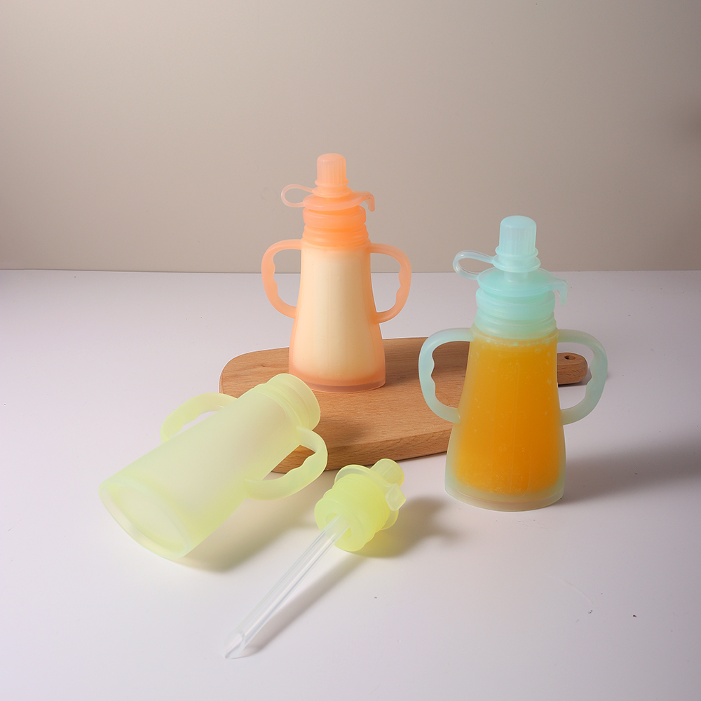 ถุงเก็บน้ำนมซิลิโคนแบบใช้ซ้ำได - Food Storage Silicone Bags บทวิจารณ์และราคา