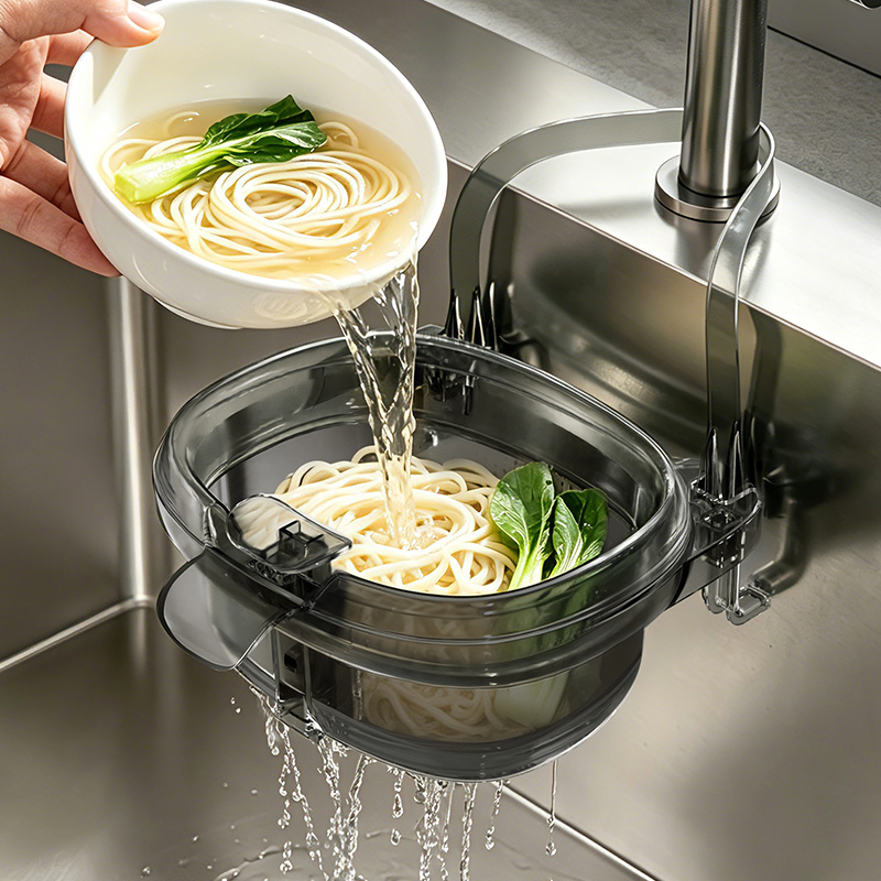 ตะกร้ากรองน้ำแขวนอ่างล้างจาน ต - Food Storage Rack For Kitchen บทวิจารณ์และราคา