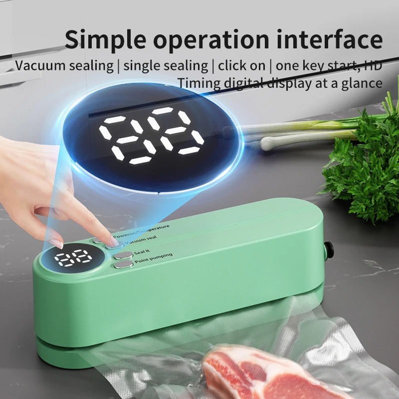 เครื่องซีลสูญญากาศไฟฟ้าแบบพกพา - Food Storage Vacuum Bags บทวิจารณ์และราคา