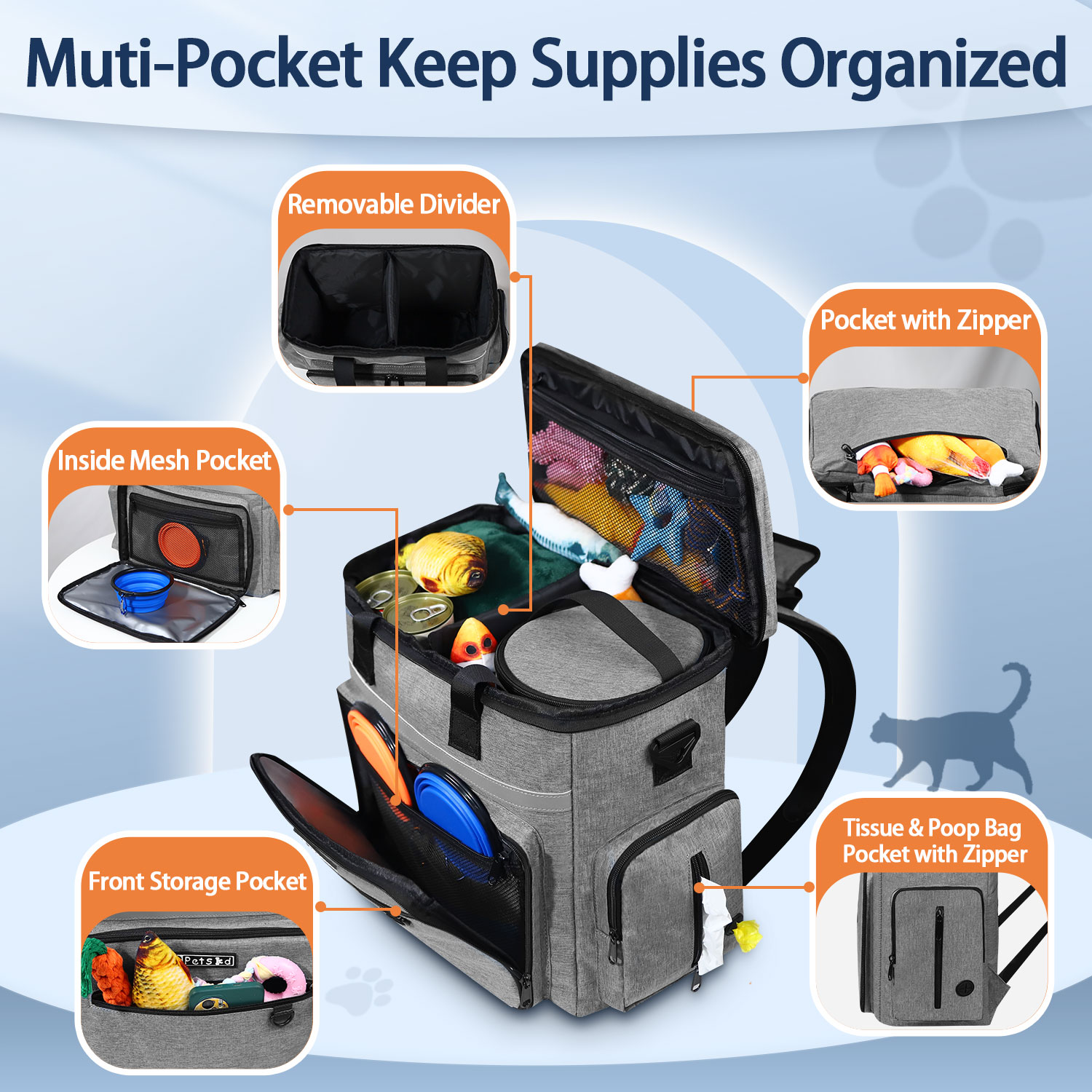 Petskd กระเป๋าเครื่องสำอางสุนั - Food Storage Zipper Bags บทวิจารณ์และราคา