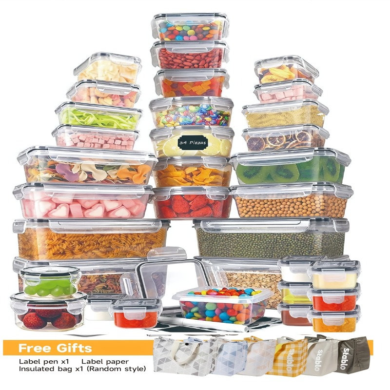 ชุดเก็บอาหารปลอดสาร BPA 48 ชิ้ - Food Storage Equipment บทวิจารณ์และราคา
