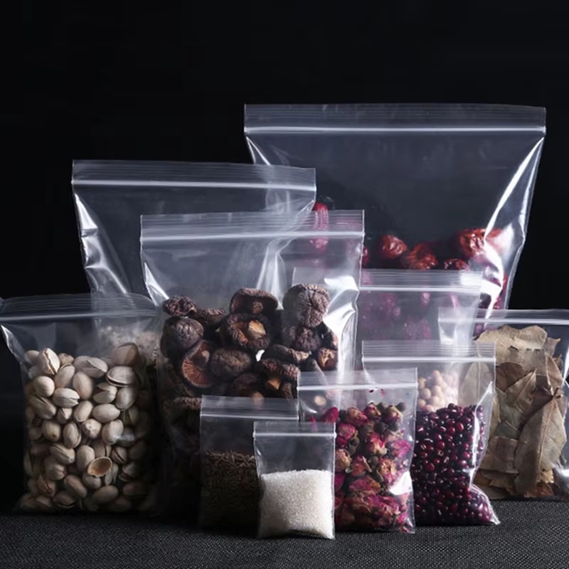 ถุงซิปล็อคใส 100 ชิ้น สำหรับเก - Food Storage Vacuum Bags บทวิจารณ์และราคา