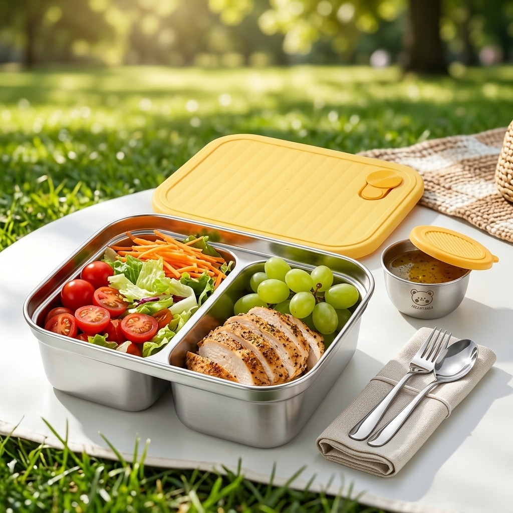 กล่องอาหารกลางวันสแตนเลส 304 แ - Food Storage Underground บทวิจารณ์และราคา