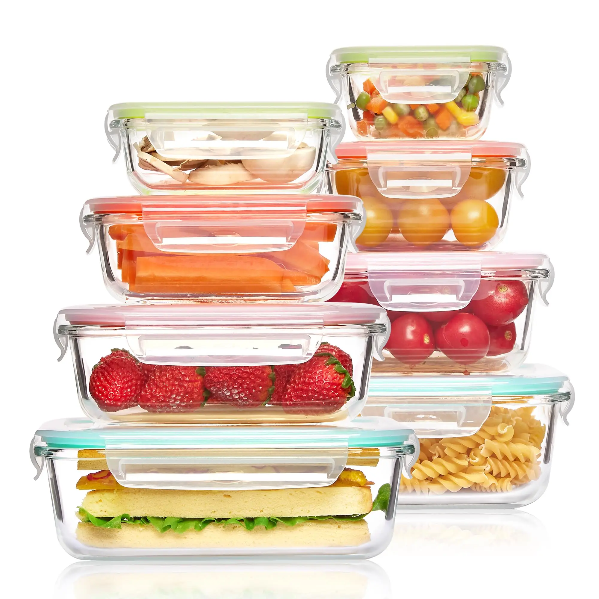 กล่องข้าวแก้วภาชนะเก็บอาหาร, อ - Food Storage Glass Box บทวิจารณ์และราคา