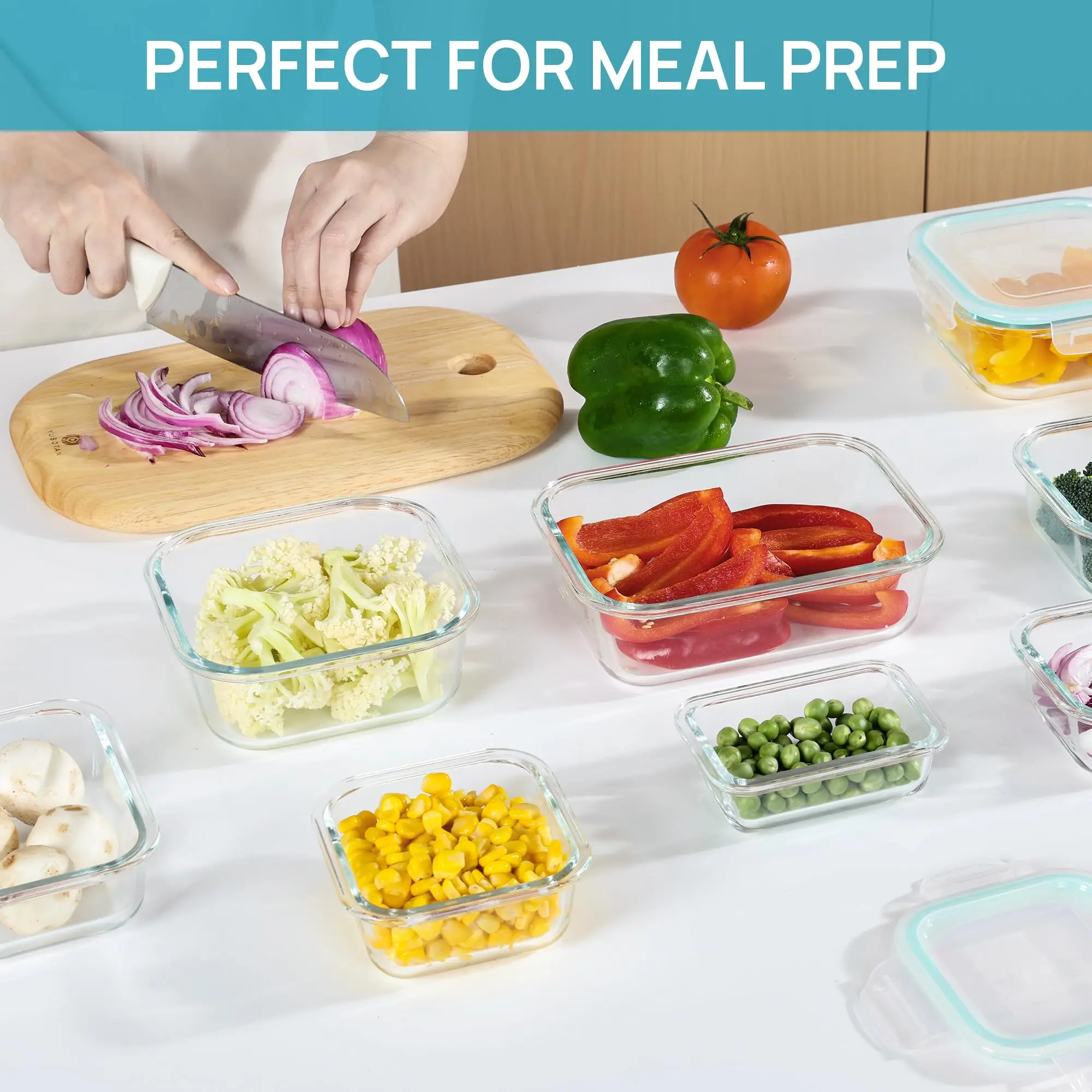 กล่องข้าวแก้วภาชนะเก็บอาหาร, อ - Food Storage Glass Box บทวิจารณ์และราคา