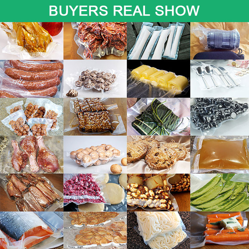 ถุงเก็บอาหารแบบสุญญากาศม้วน12/ - Food Storage Vacuum Seal Bags บทวิจารณ์และราคา