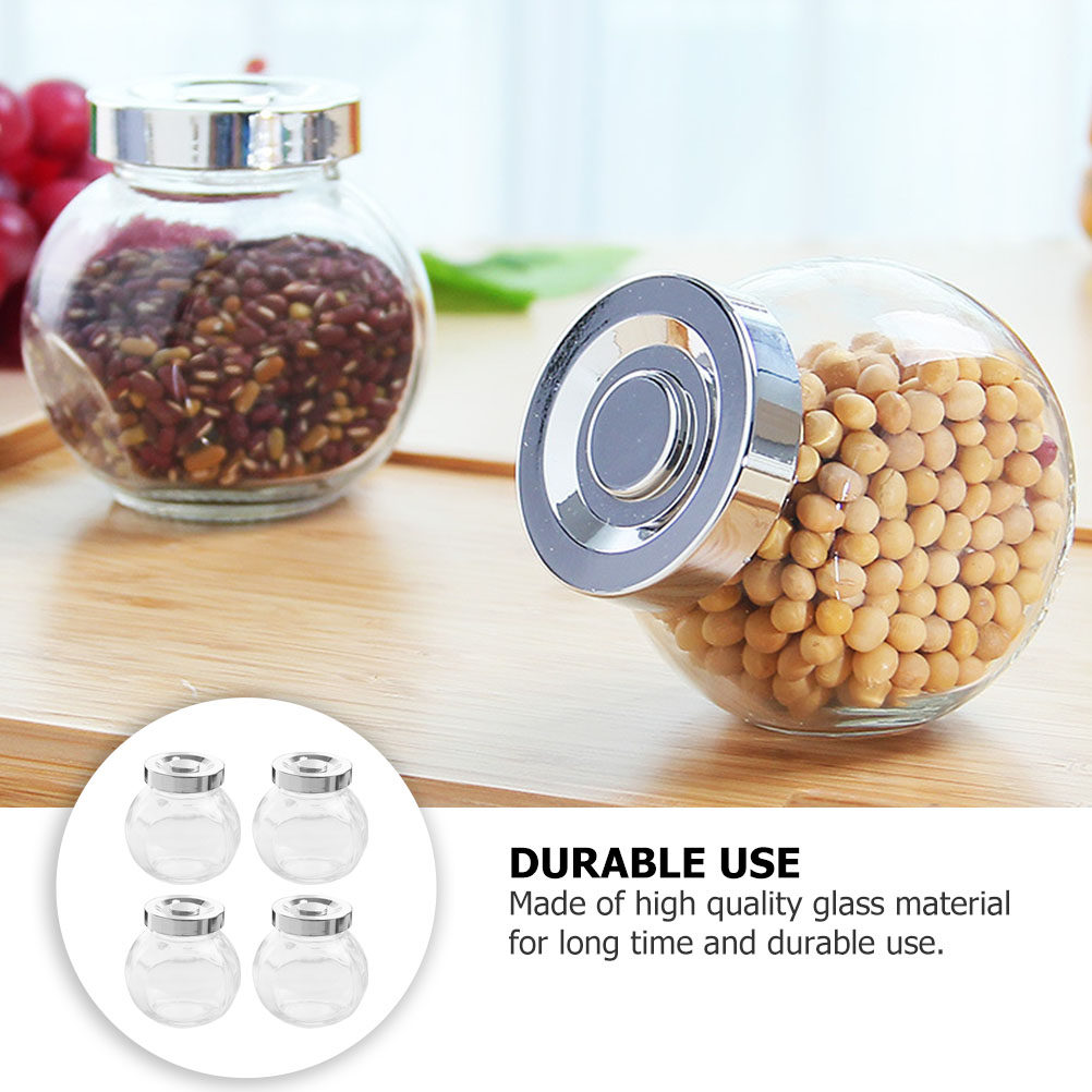 ขวดแก้วเก็บอาหารแบบพกพา น้ำหนั - Food Storage Jar Glass บทวิจารณ์และราคา