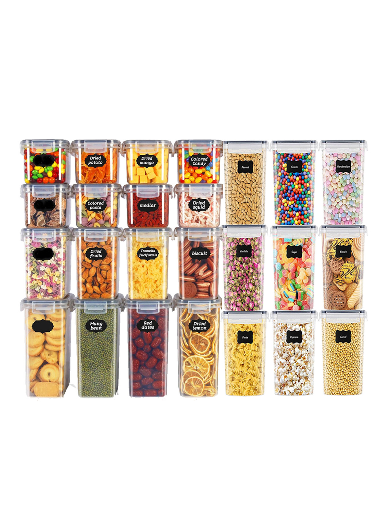 48 ชิ้น, ภาชนะเก็บอาหารแบบมีฝา - Food Storage Equipment บทวิจารณ์และราคา