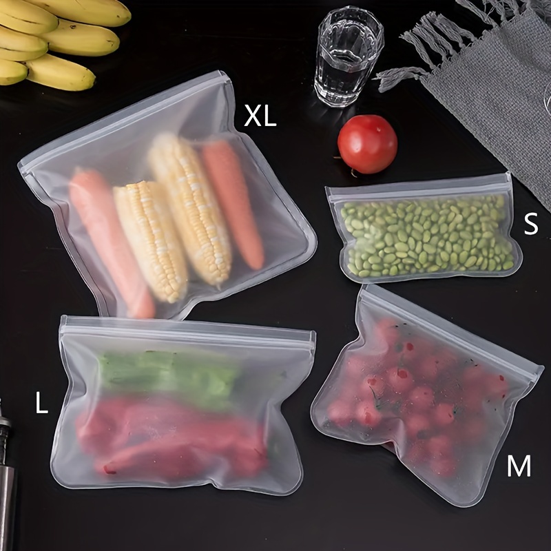 ชุดภาชนะเก็บอาหารซิลิโคน 4 ชิ้ - Food Storage Silicone Bags บทวิจารณ์และราคา