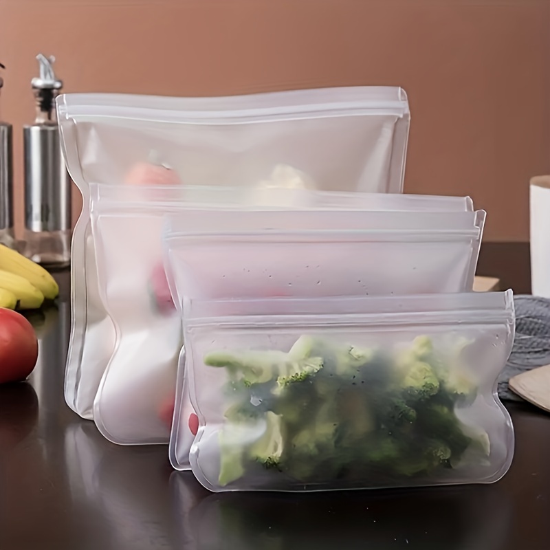 ชุดภาชนะเก็บอาหารซิลิโคน 4 ชิ้ - Food Storage Silicone Bags บทวิจารณ์และราคา
