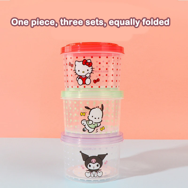 ชุดกล่องอาหารกลางวันคิตตี้ 3 ช - Food Storage Underground บทวิจารณ์และราคา