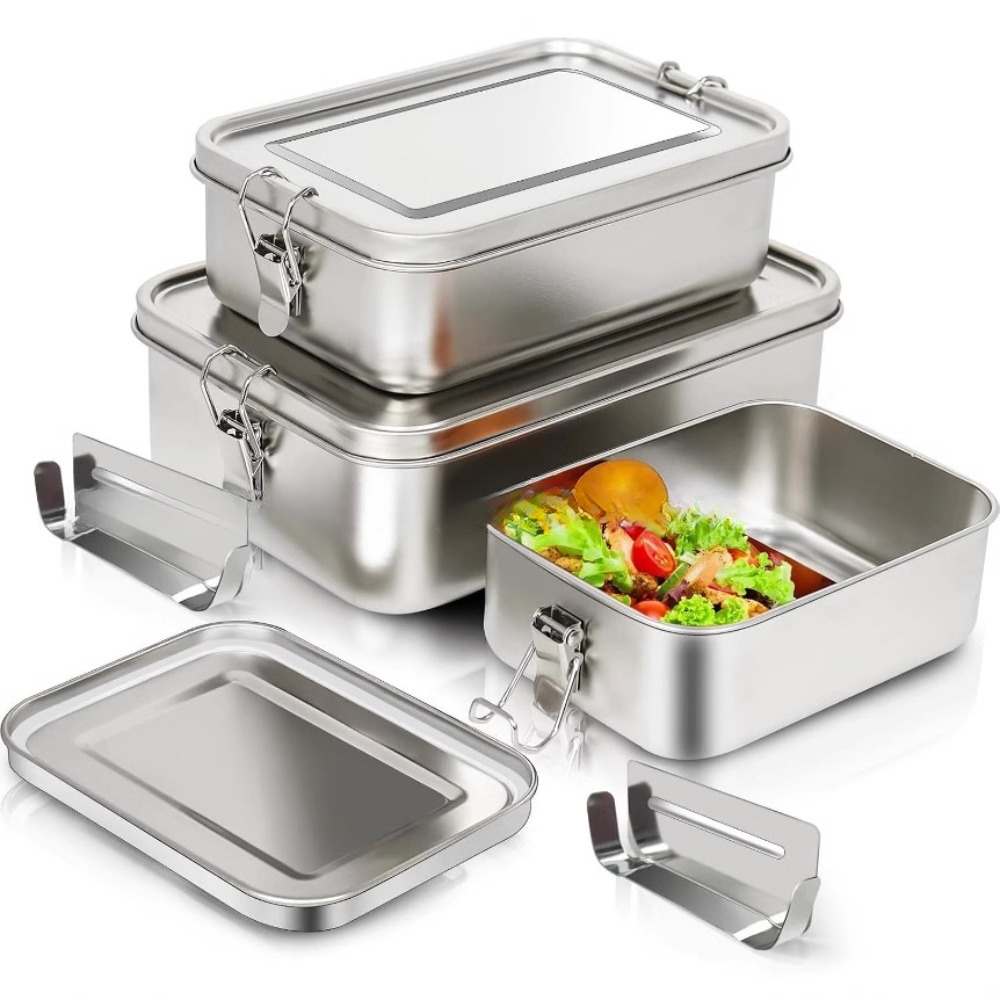 กล่องเบนโตะสแตนเลสกล่องอาหารกล - Food Storage Underground บทวิจารณ์และราคา