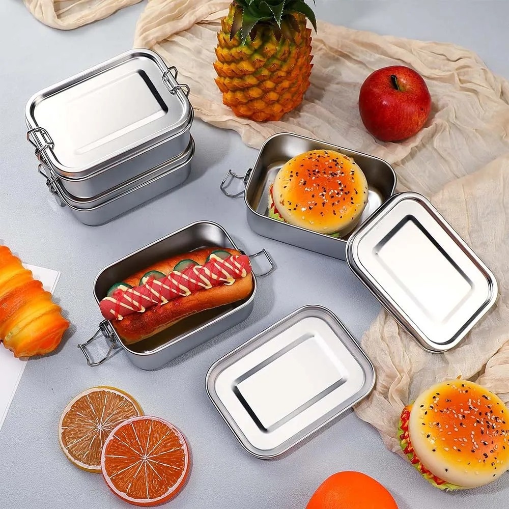 กล่องเบนโตะสแตนเลสกล่องอาหารกล - Food Storage Underground บทวิจารณ์และราคา
